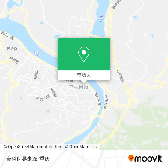 金科世界走廊地图