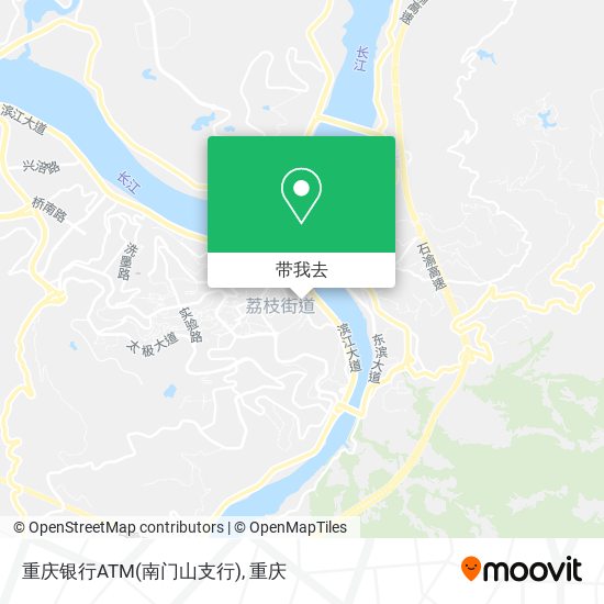 重庆银行ATM(南门山支行)地图