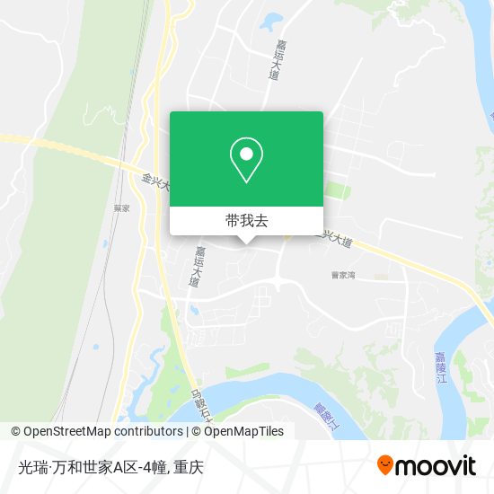 光瑞·万和世家A区-4幢地图