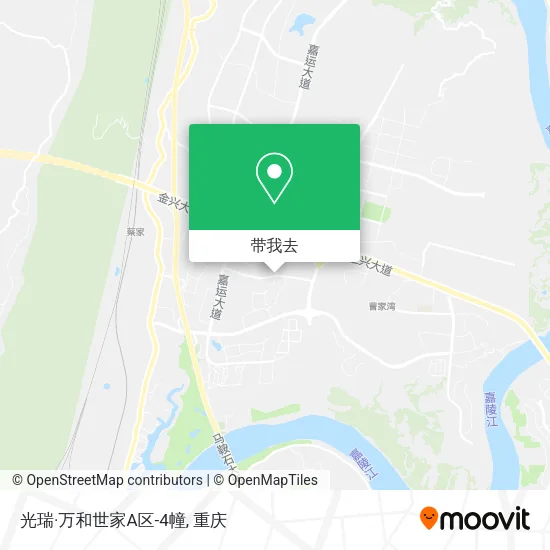 光瑞·万和世家A区-4幢地图