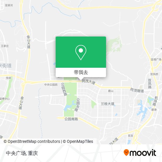 中央广场地图