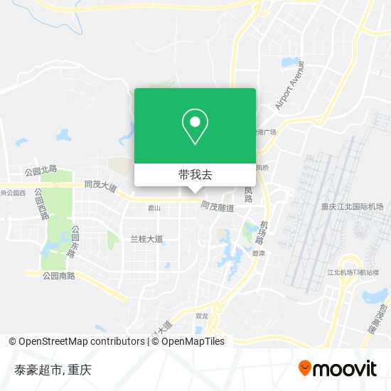 泰豪超市地图