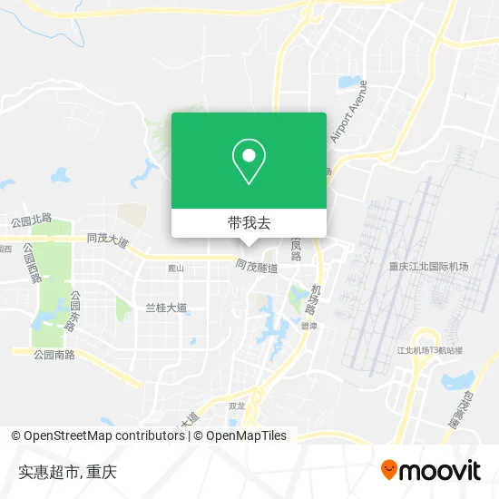 实惠超市地图
