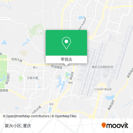 聚兴小区地图