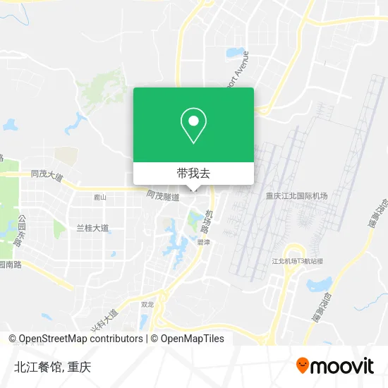 北江餐馆地图