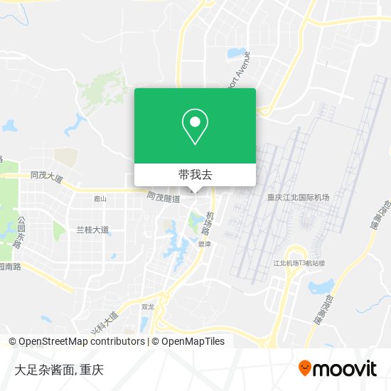 大足杂酱面地图