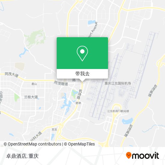 卓鼎酒店地图