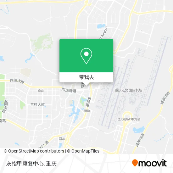 灰指甲康复中心地图