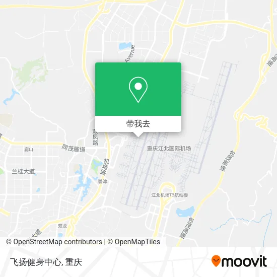 飞扬健身中心地图