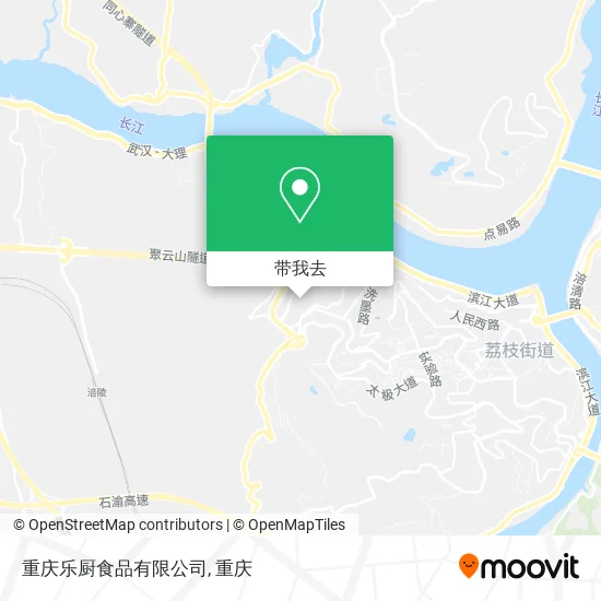 重庆乐厨食品有限公司地图