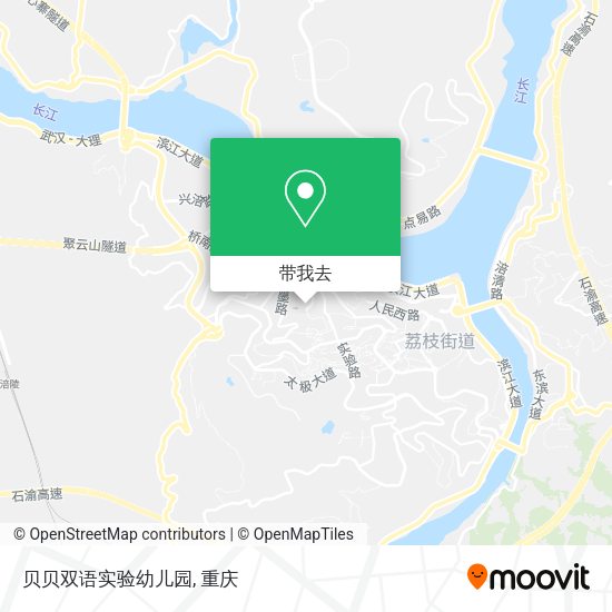 贝贝双语实验幼儿园地图