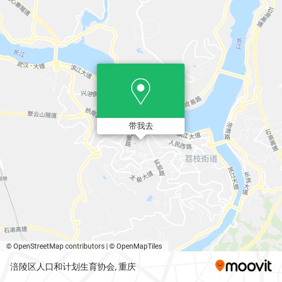 涪陵区人口和计划生育协会地图