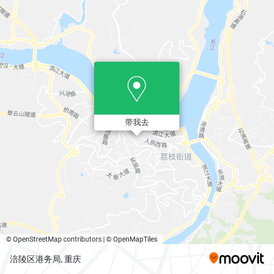 涪陵区港务局地图