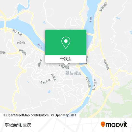 李记面铺地图