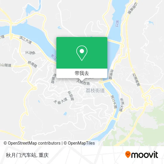 秋月门汽车站地图