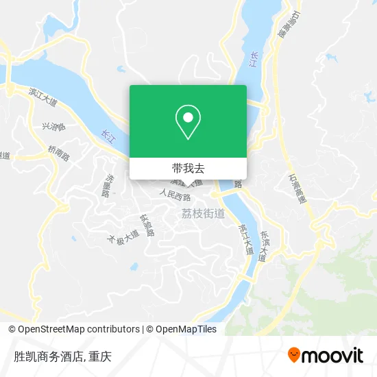 胜凯商务酒店地图