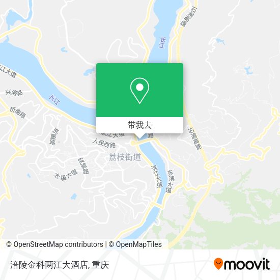 涪陵金科两江大酒店地图