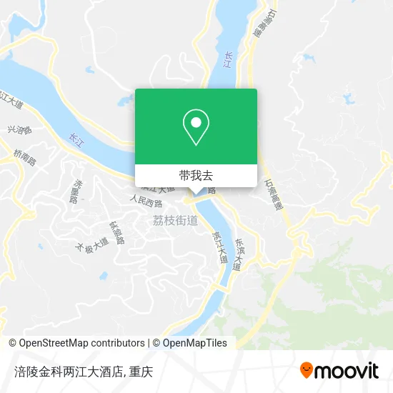涪陵金科两江大酒店地图