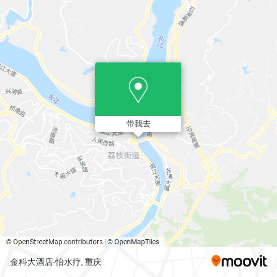 金科大酒店-怡水疗地图