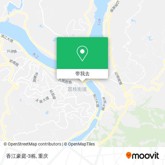 香江豪庭-3栋地图