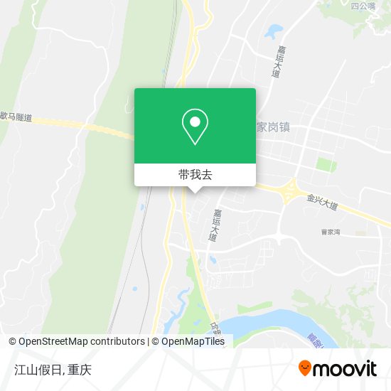 江山假日地图