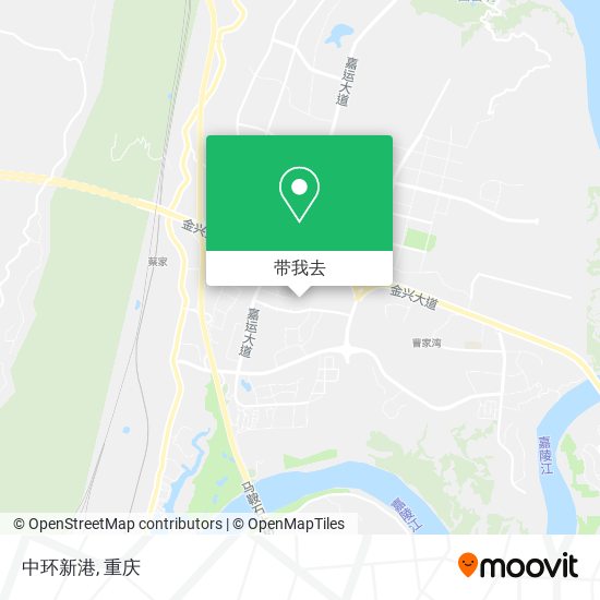 中环新港地图