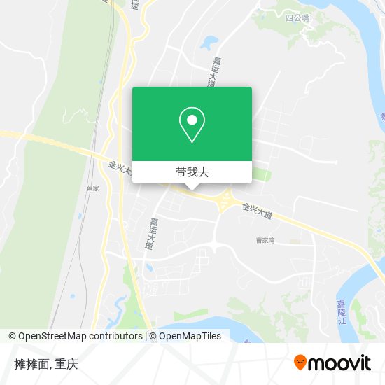 摊摊面地图