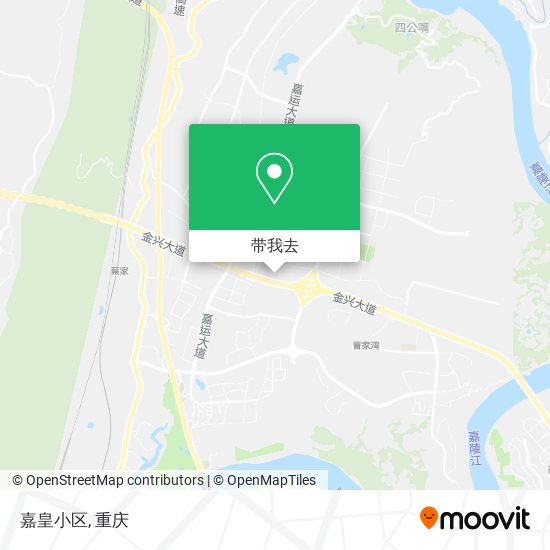 嘉皇小区地图