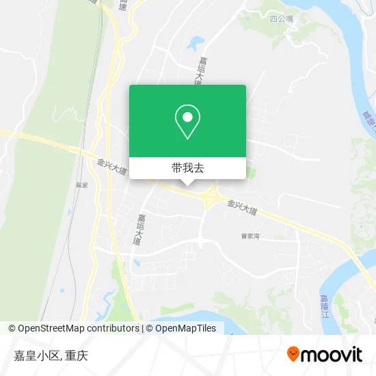 嘉皇小区地图