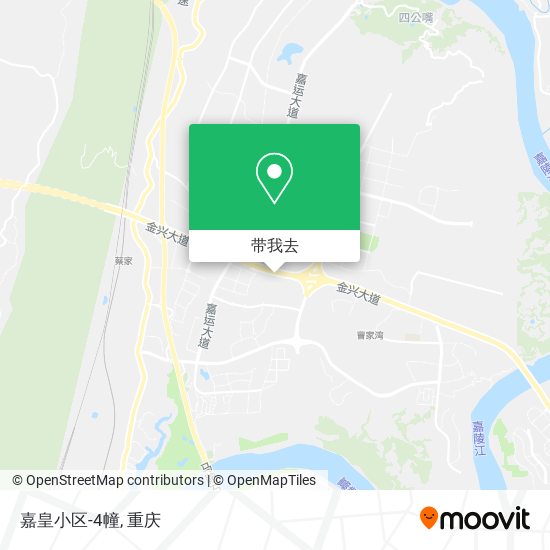 嘉皇小区-4幢地图