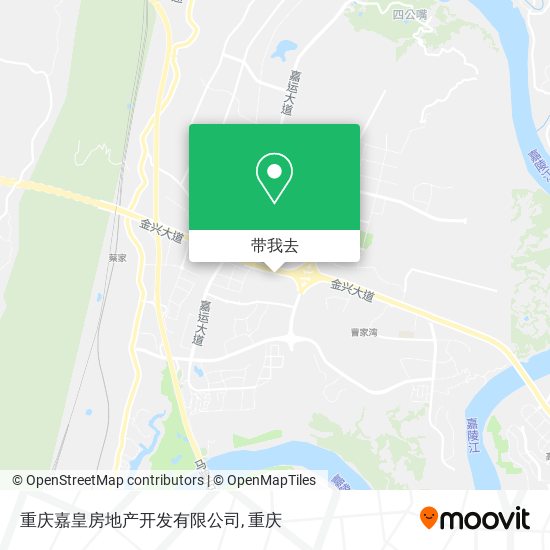 重庆嘉皇房地产开发有限公司地图