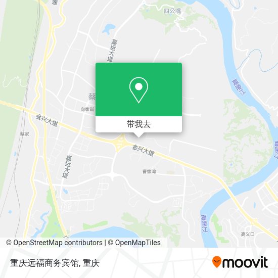重庆远福商务宾馆地图