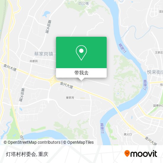 灯塔村村委会地图