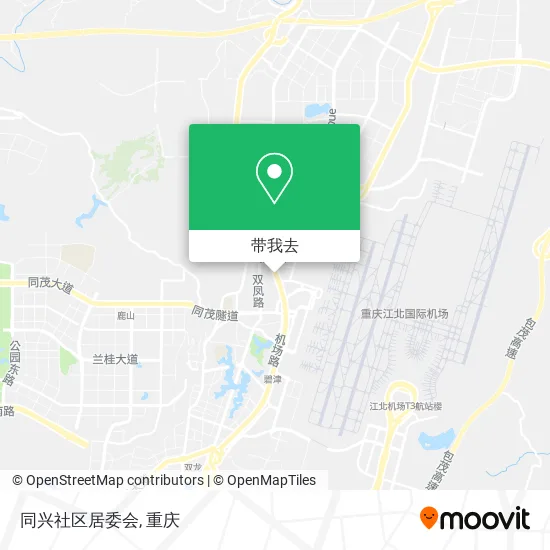 同兴社区居委会地图