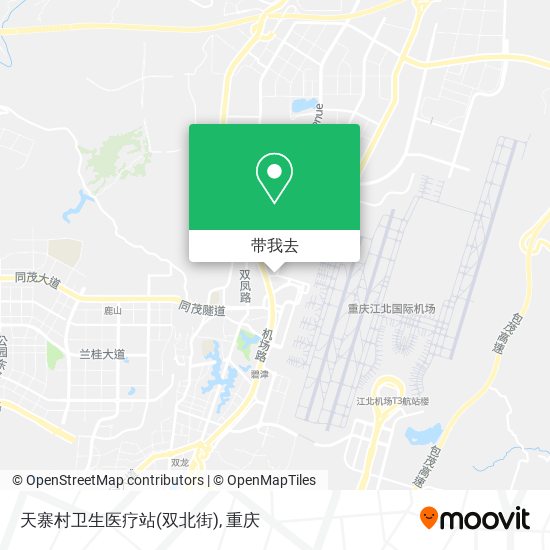 天寨村卫生医疗站(双北街)地图