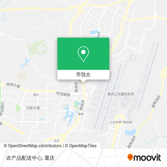 农产品配送中心地图