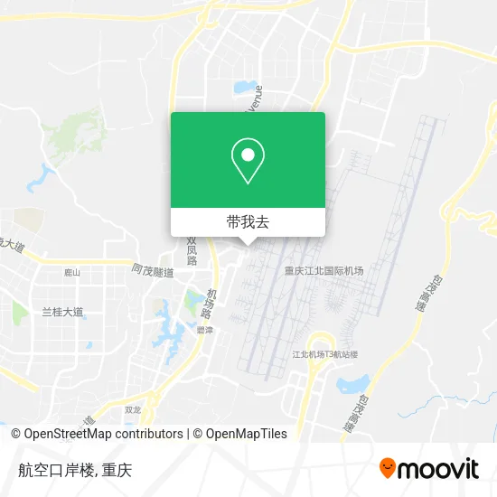 航空口岸楼地图