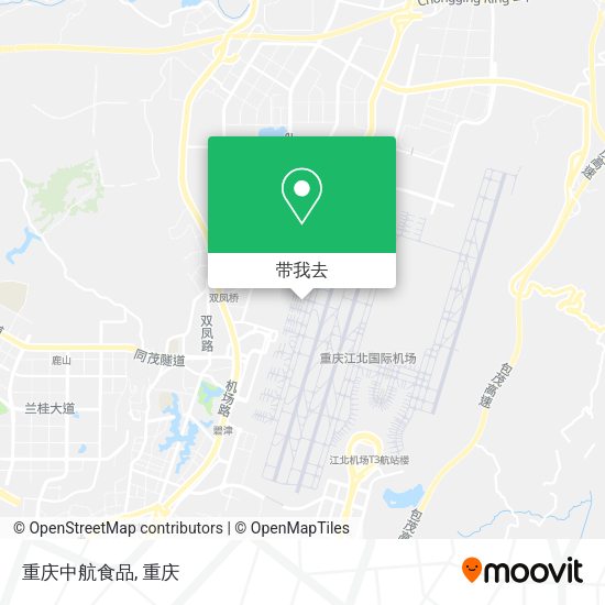 重庆中航食品地图