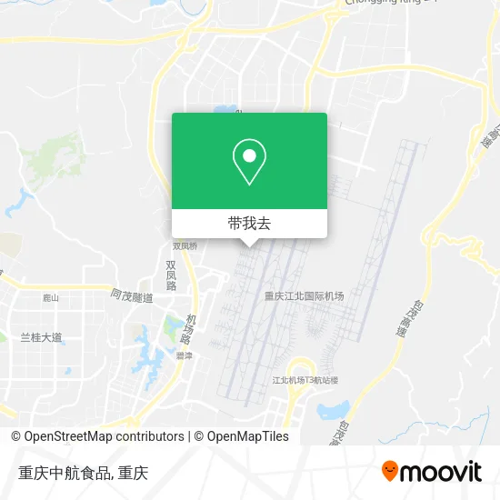 重庆中航食品地图