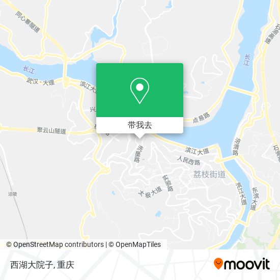 西湖大院子地图
