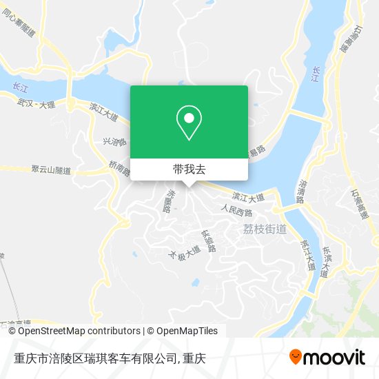 重庆市涪陵区瑞琪客车有限公司地图