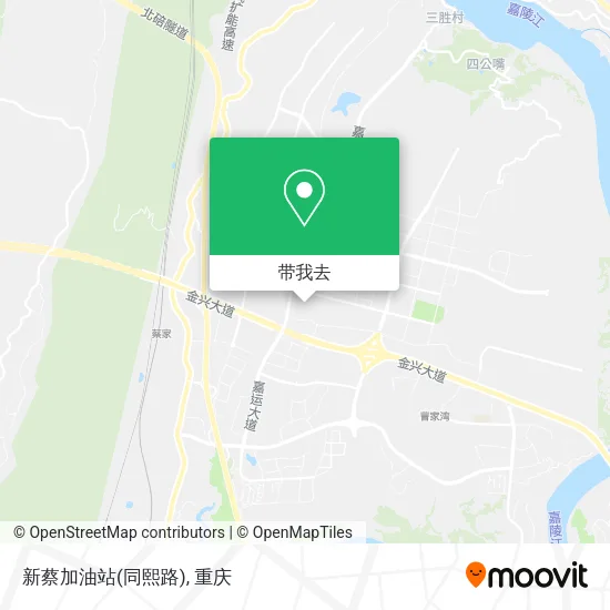 新蔡加油站(同熙路)地图