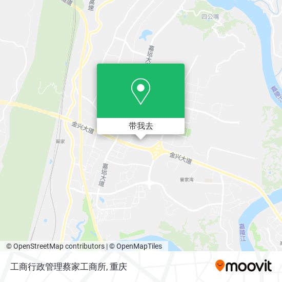 工商行政管理蔡家工商所地图
