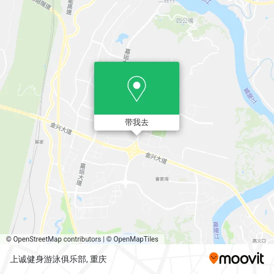 上诚健身游泳俱乐部地图