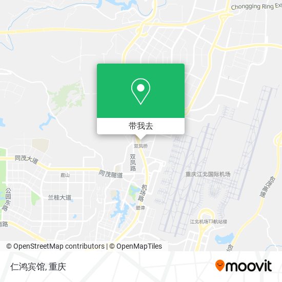 仁鸿宾馆地图