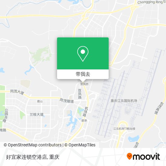 好宜家连锁空港店地图
