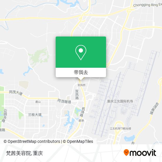 梵茜美容院地图