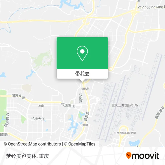 梦铃美容美体地图