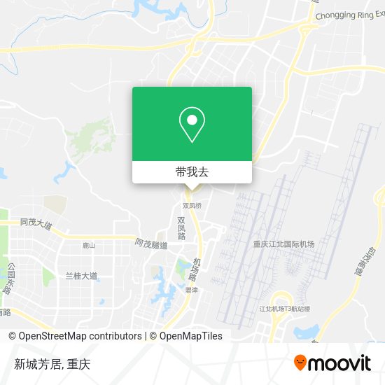 新城芳居地图