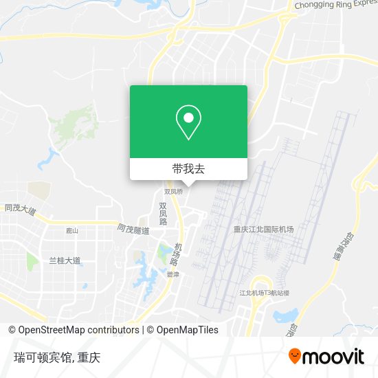 瑞可顿宾馆地图